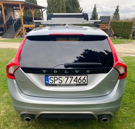 Volvo V60 cena 40500 przebieg: 225000, rok produkcji 2014 z Dobra małe 46